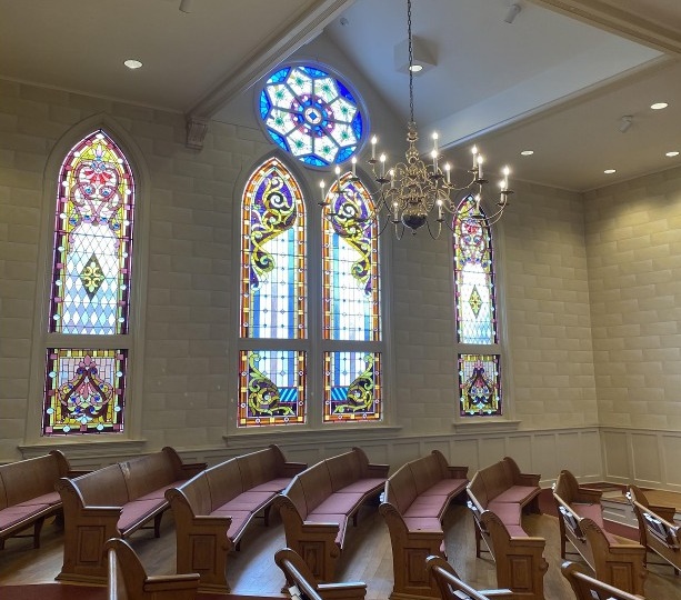 ▲ 현재 교회의 내부 모습