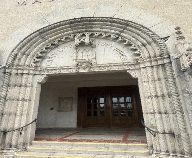 ▲ 드류 선교사 부부 모두 ‘줄리아 모건 채플’에서 장례 예배를 드렸다.