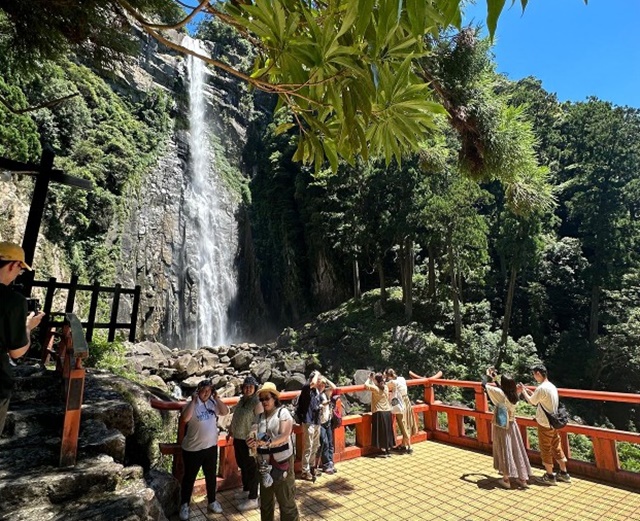 ▲ 나치 폭포가 장관이다