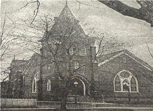 부친 토마스 드류 목사가 건축한 클락스빌 장로교회