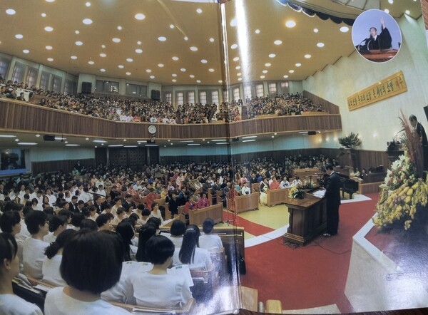 선두교회 예배 모습