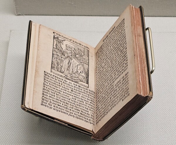 위클리프 성경 서문(출처=숭실대 한국기독교박물관, 사진=박무종)