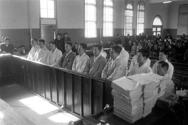 인혁당 사건 재판정(사진=서울신문)