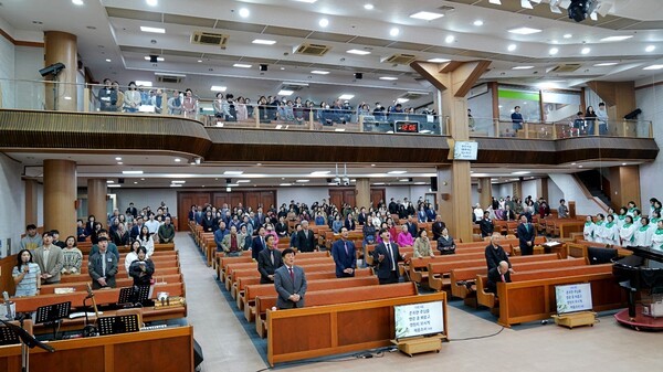 제일영도교회 주일 오후예배 모습(11.2.)