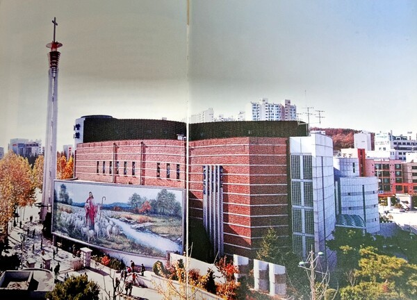 석원태 목사가 목회한 경향교회 전경